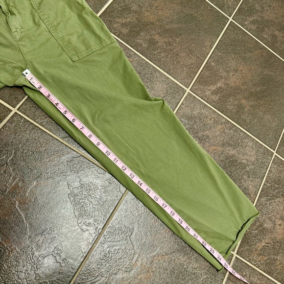 Frank & Eileen Blackstone Utility Italian Performance Twill Pants Army Green 4 - Picture 13 of 15